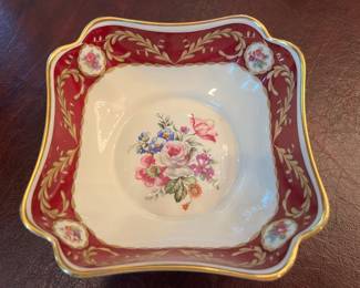 52. Limoges Porcelain Dish (5" x 5")