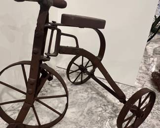 177. Metal Decorative Tricycle