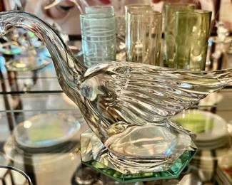 35. Crystal Goose (8")