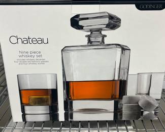 194. Chateau 9 Piece Whiskey Set