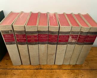 210. Collection of 9 Classics Club Walter J. Black Publisher 1942 Edition