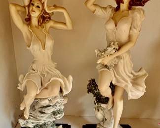 62. Florence Figurine by Giuseppe Armani "Autumn - Falling Leaves" (15"), 63. Florence Figurine by Giuseppe Armani "Summer - Sunshine" (15")