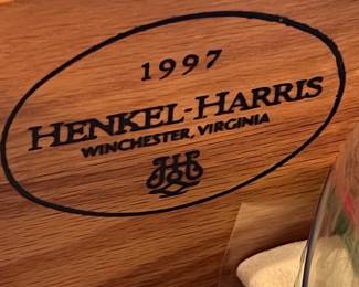 8. Henkel Harris Lighted China Cabinet (78" x 18" x 92")