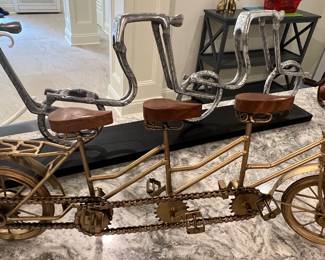 175. 3 Seat Decorative Bike