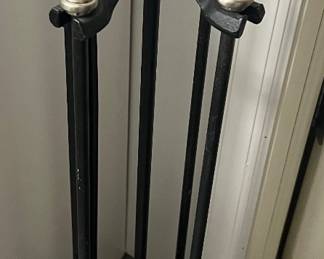 208. 4pc Fireplace Tool Set