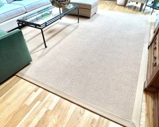 79. Custom Sisal Rug (10'6" x 12')