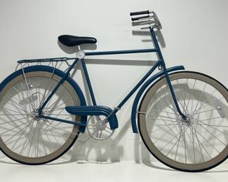 171. Blue Decorative Bike (36")