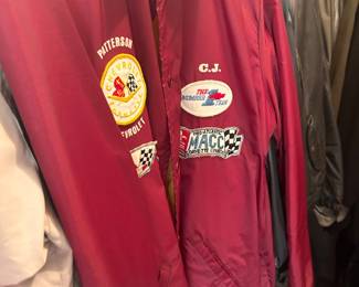 Vintage jackets, clothes