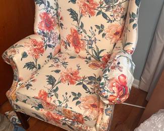 Wingback arm chair
