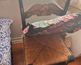 Wicker small chair