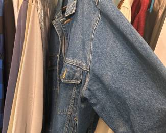 Jean jacket, clothing
