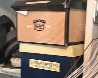 Shoe boxes