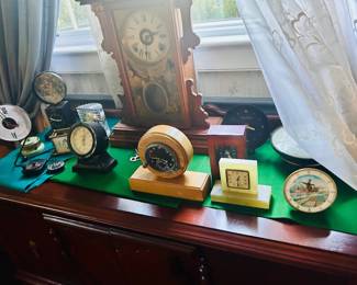 Great collection of clocks!
