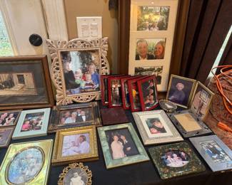 Vintage photo frames