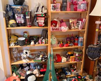 Toys, popcorn buckets