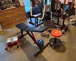 Work out equipment 