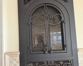 Inwall fireplace