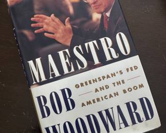 "Maestro - Greenspan's Fed and the American Boom" Autographed by Bob Woodward