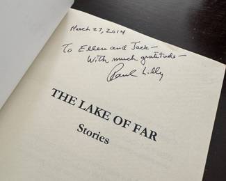 "The Lake of Far - Stories" Autographed by Paul R. Lilly 