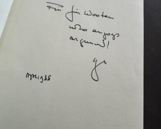 "Came the Revolution - Argument in the Reagan Era" Autographed by Daniel Patrick Moynihan
