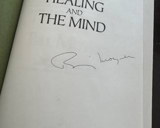 "Healing and the Mind" Autographed by Bill Moyers
