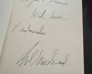 "Maestro - Greenspan's Fed and the American Boom" Autographed by Bob Woodward