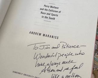 "Strong Inside" Autographed by Andrew Maraniss (2 Copies Signed)