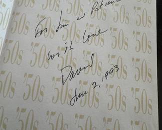"The Fifties" Autographed by David Halberstam