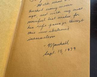 "Billy Graham - A Parable of American Righteousness"  Autographed by Marshall Frady