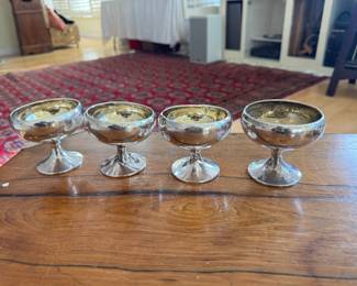 Sterling Silver Goblets (4 Total= 39gms)