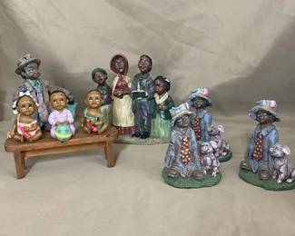Black Figurine Collection 
