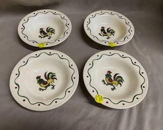 Metlox Poppytrail Fruit Bowls 