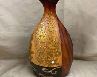 Wood Style Fishtail Bottle 