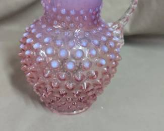 Fenton Cranberry Pitcher 