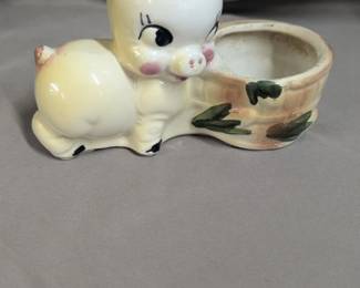 American Bisque Pig Planter 