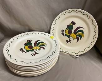 Metlox Poppytrail Plates 