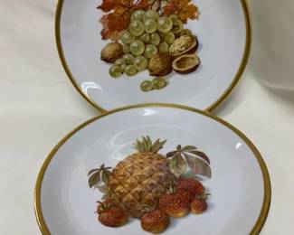 2-Bavaria Plate w/Fruit