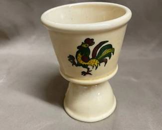 Metlox Poppytrail Double Egg Cup 