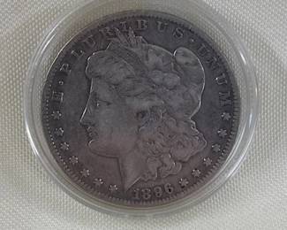 1896-S Morgan Silver Dollar 