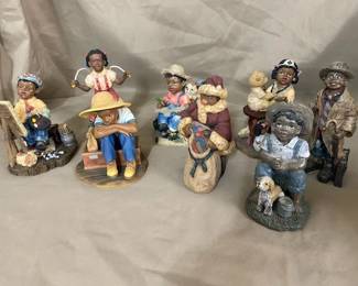 Black Figurine Collection 