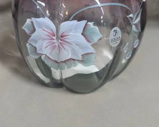 Fenton Melon Box-Artist Signed 