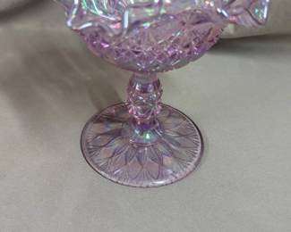Fenton Dusty Rose Compote -SOLD