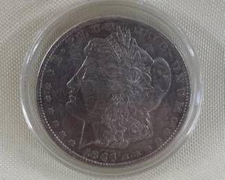 1886 Morgan Silver Dollar 