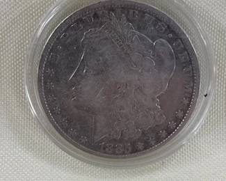 1885 Morgan Silver Dollar 