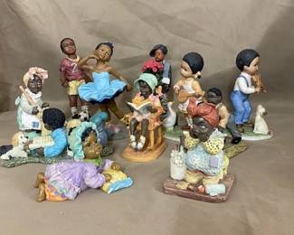 Black Figurine Collection 