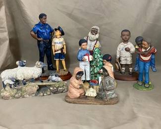 Black Figurine Collection 