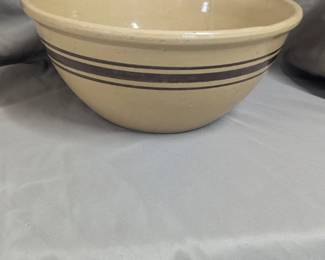 Yellow Ware Mixing Bowl 