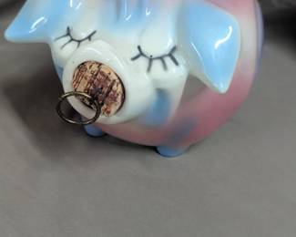 1957 Hull Corky Pig Bank -SOLD