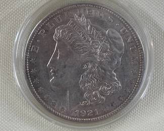 1921 Morgan Silver Dollar 