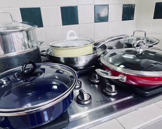 Selection Of Designer Cookware, Chantal, Basic, and more